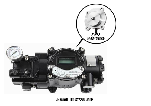 地暖阀门控制角度传感器